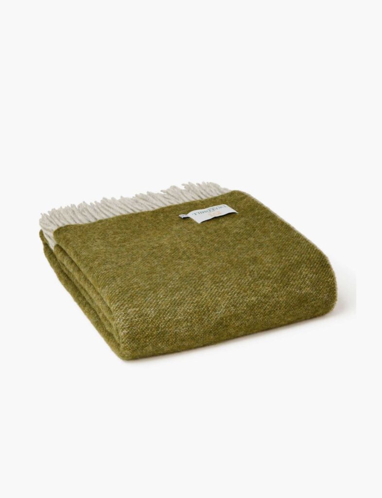 Dartmoor Reversible Pure New Wool Throw